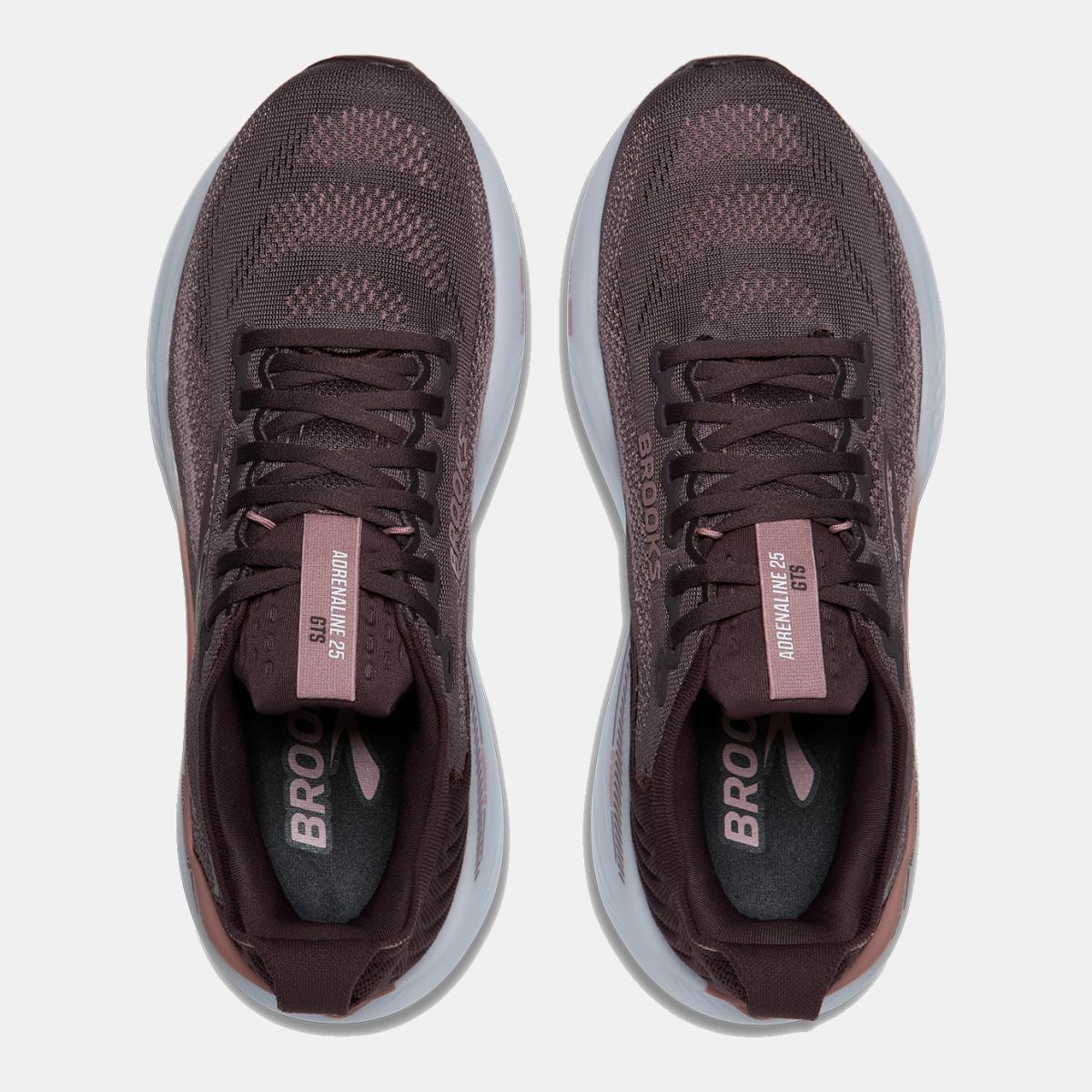 Sapatilhas de running de Mulher Adrennaline GTS 25 Brooks Castanho / Branco-3