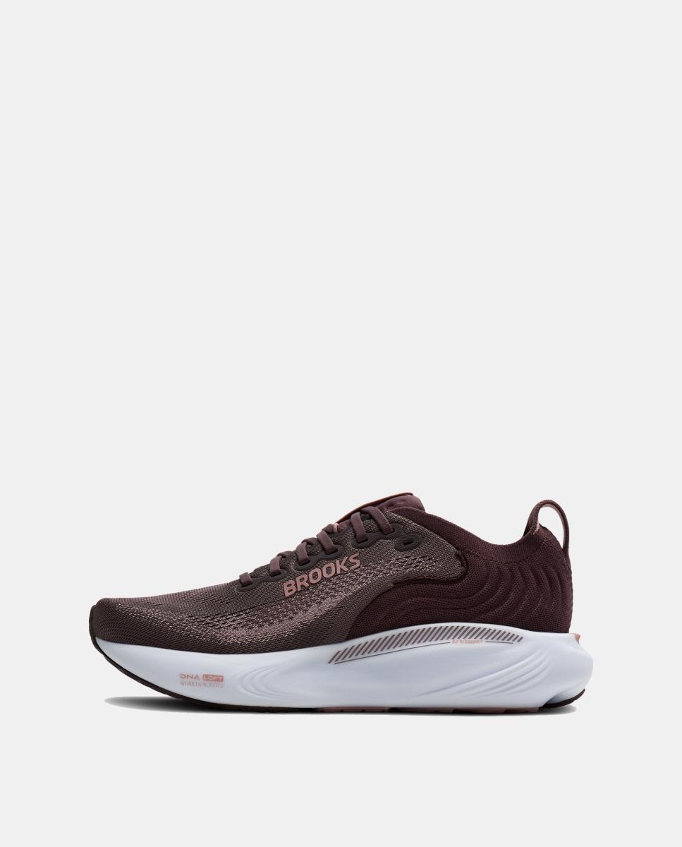 Sapatilhas de running de Mulher Adrennaline GTS 25 Brooks Castanho / Branco-4