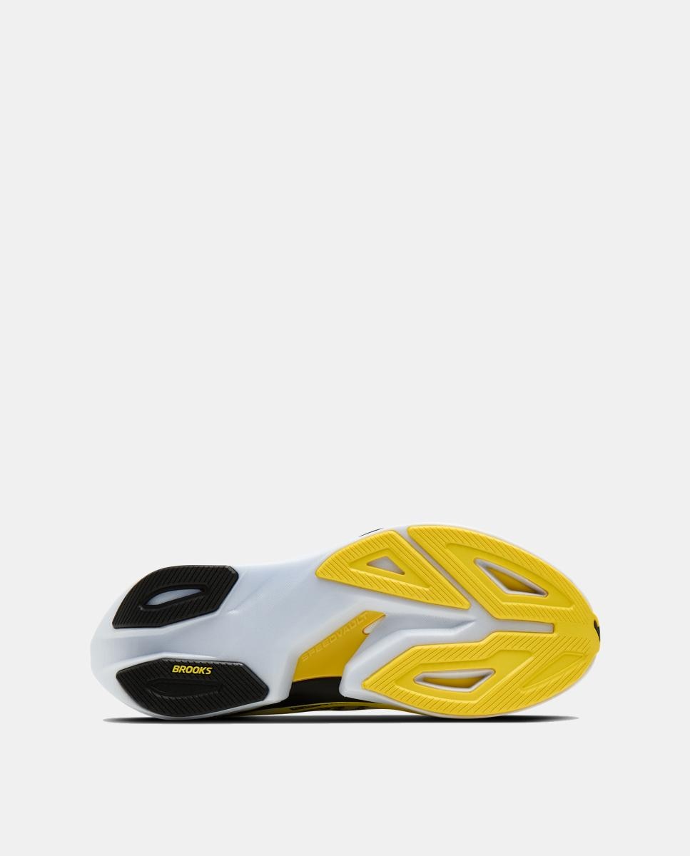 Sapatilhas de running de Mulher Hyperion Max 4 Brooks Branco/Amarelo-6