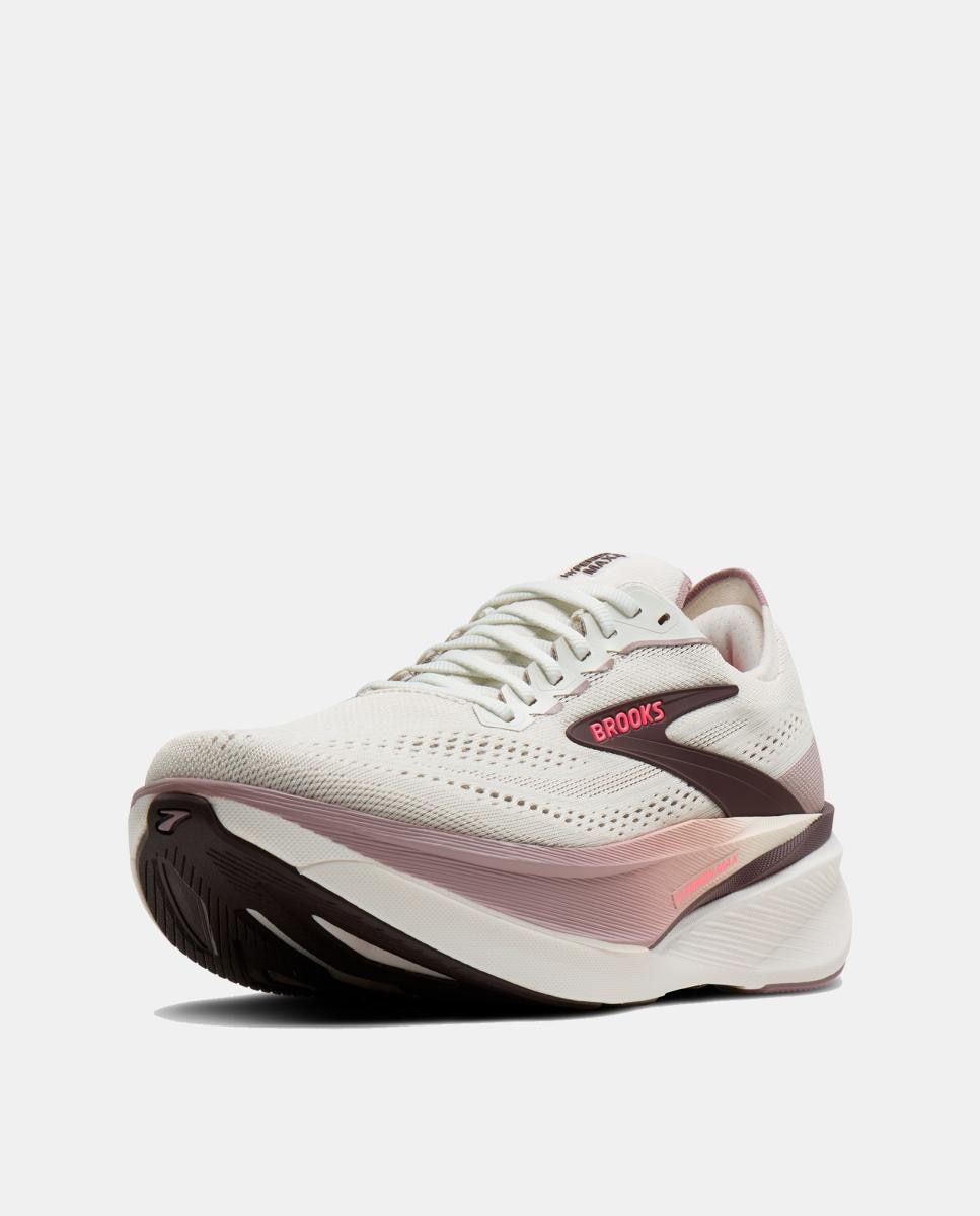 Sapatilhas de running de Mulher Hyperion Max 4 Brooks Branco / Cinzento-2