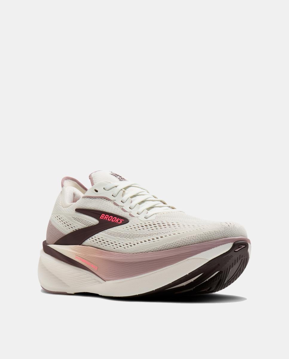 Sapatilhas de running de Mulher Hyperion Max 4 Brooks Branco / Cinzento-7