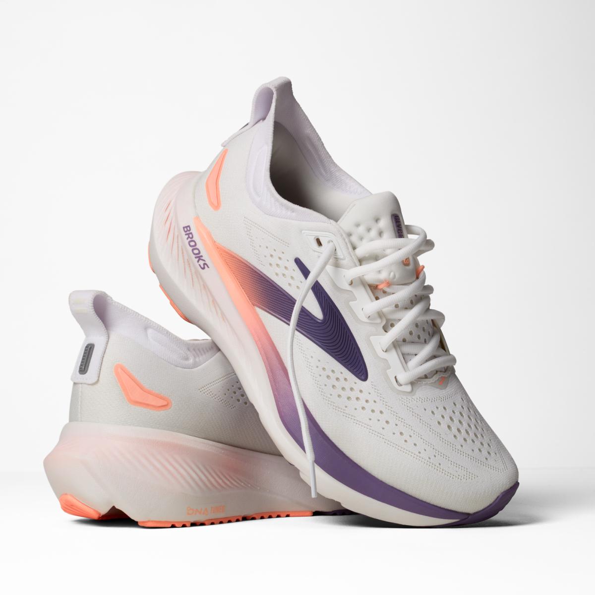 Sapatilhas de running de Mulher Glycerin 23 Brooks Branco / Rosa-7