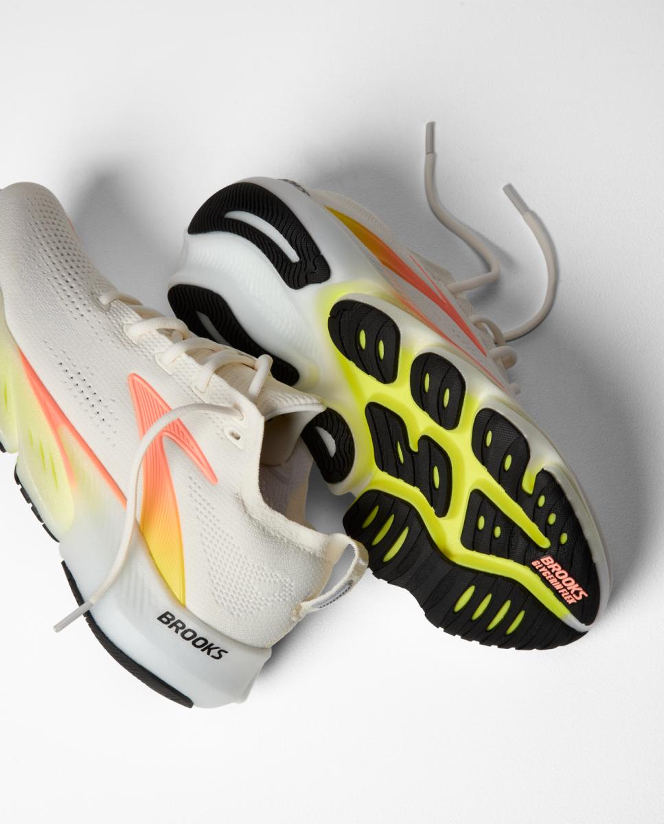 Sapatilhas de running de Mulher Glycerin Flex Brooks Branco / Rosa-7