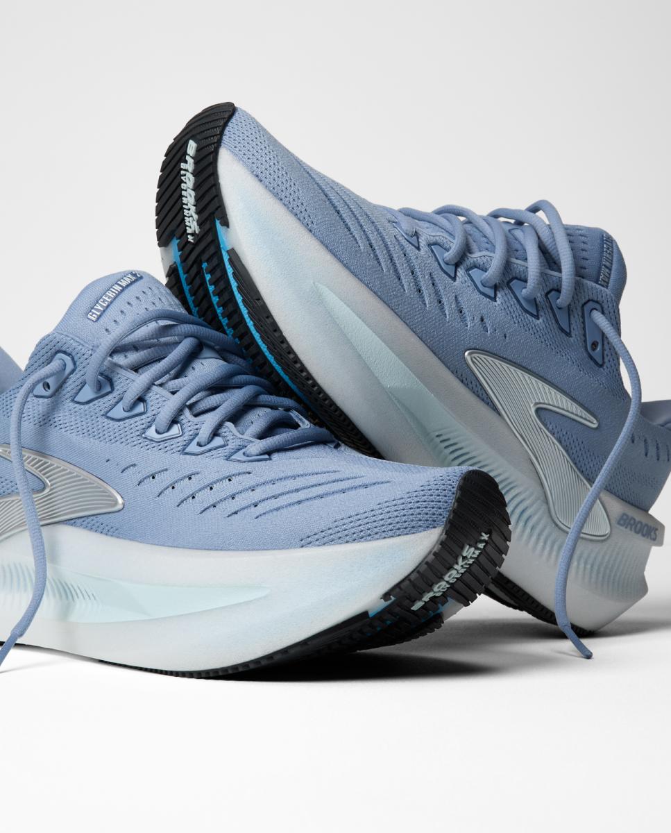 Sapatilhas de running de Mulher Glycerin Max 2 Brooks Azul / Cinzento-7