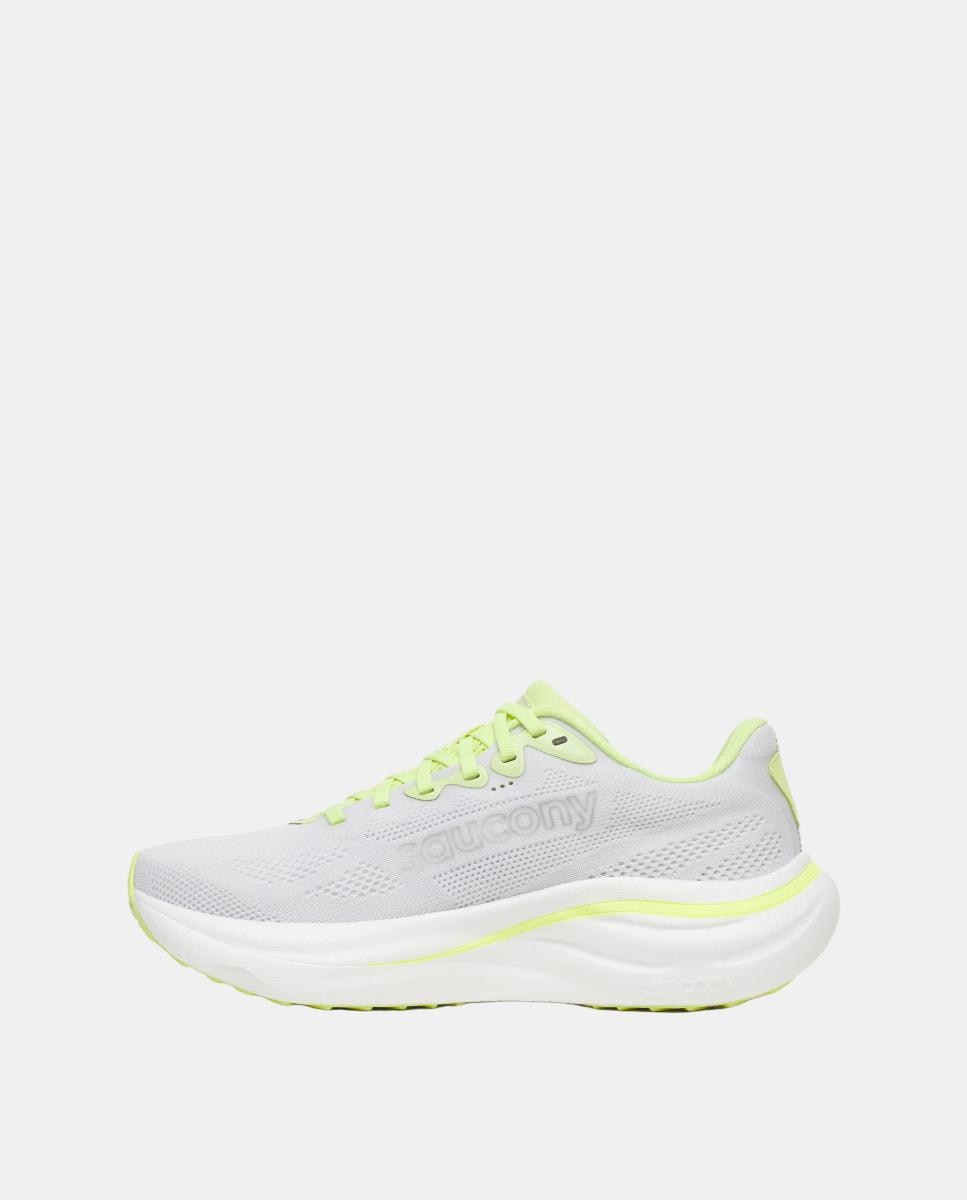 Sapatilhas de Running de Mulher RIDE 19 Saucony Branco/Amarelo-4