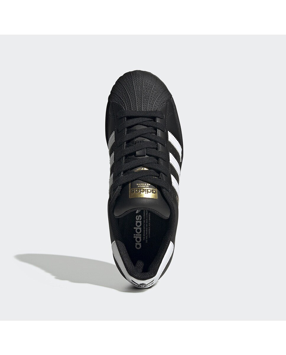 Sapatilhas casual de criança Superstar J adidas Originals Preto-3