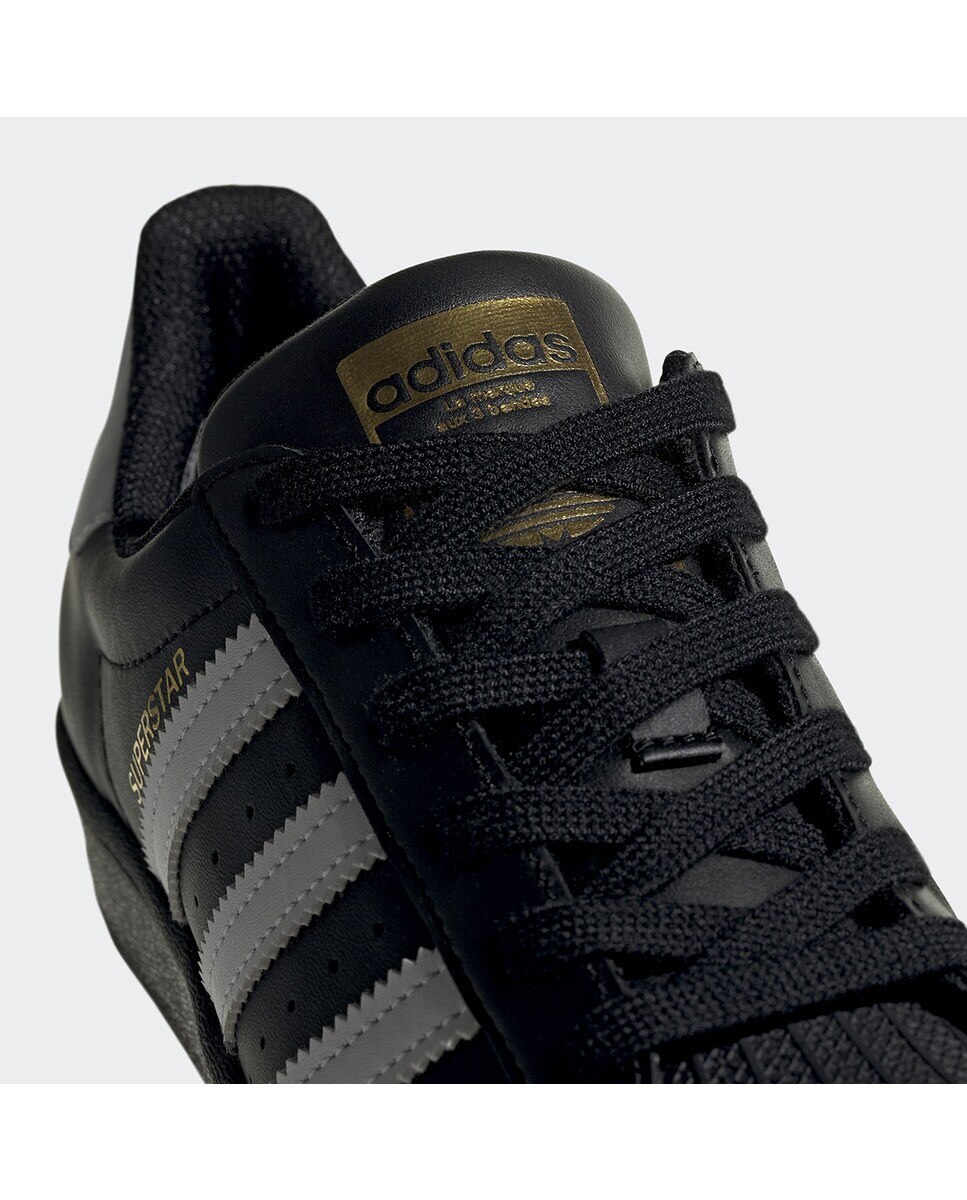 Sapatilhas casual de criança Superstar J adidas Originals Preto-8