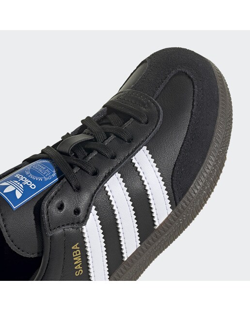 Sapatilhas Casual de Criança Samba OG C Originals Preto-8