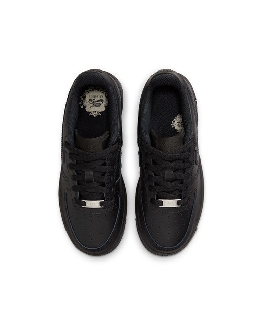 Sapatilhas Casual de Criança Air Force 1 LE Preto-3