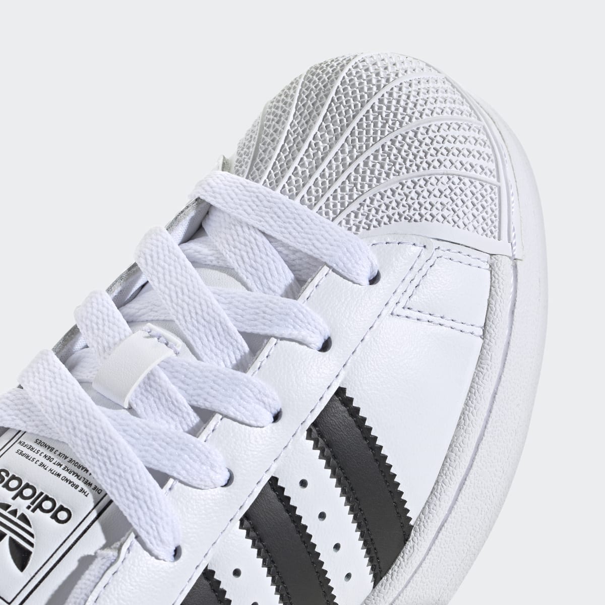 Sapatilhas Casual de Criança SUPERSTAR II J Originals Branco-8