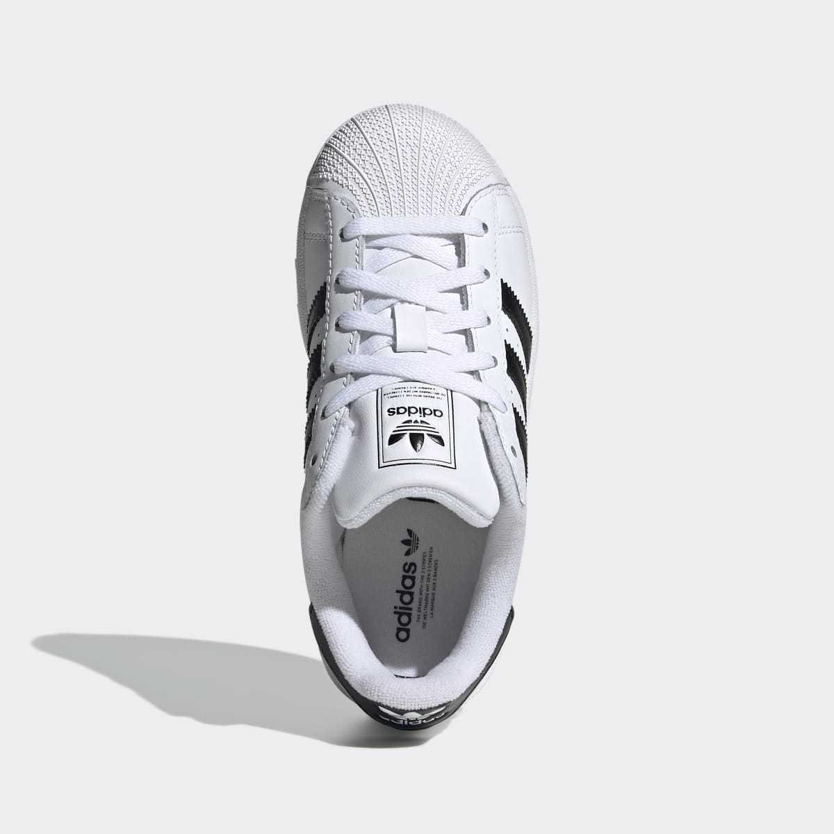 Sapatilhas Casual de Criança Superstar II C Originals Branco-3