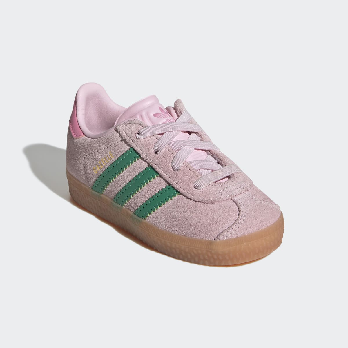 Sapatilhas Casual de Bebé Gazelle CF EL I Originals Rosa-2