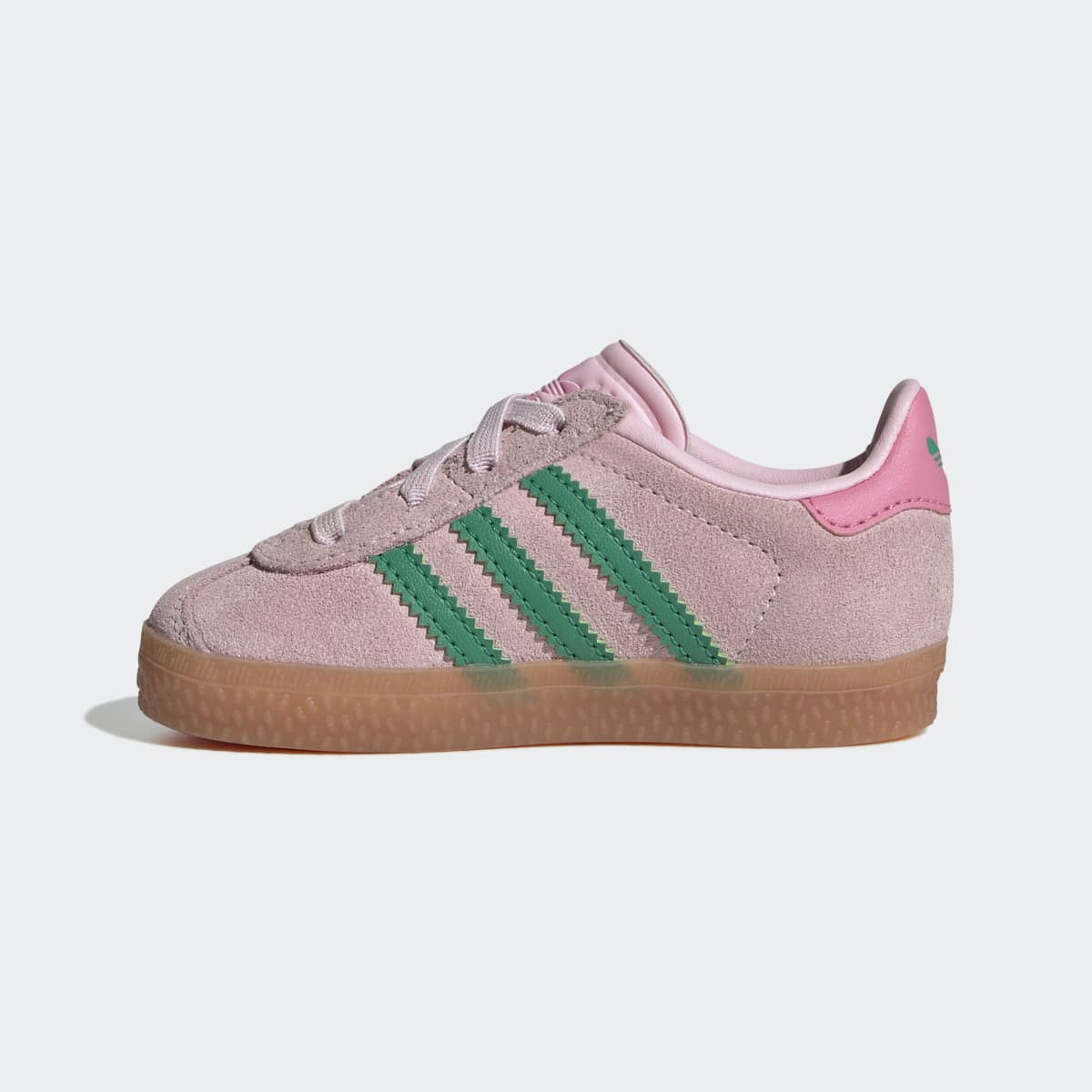 Sapatilhas Casual de Bebé Gazelle CF EL I Originals Rosa-4