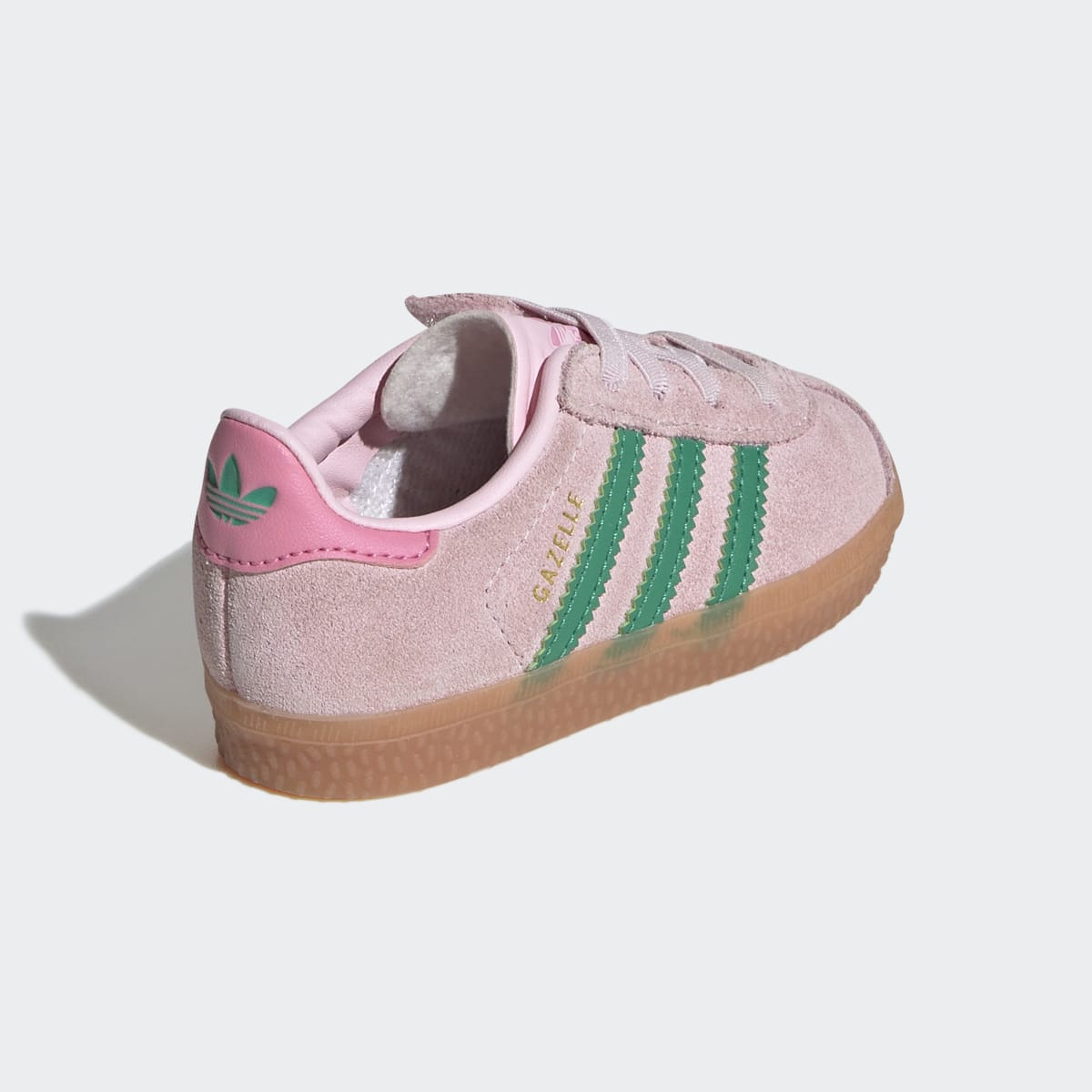 Sapatilhas Casual de Bebé Gazelle CF EL I Originals Rosa-5