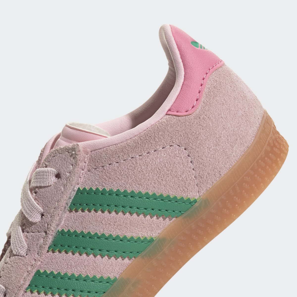 Sapatilhas Casual de Bebé Gazelle CF EL I Originals Rosa-8