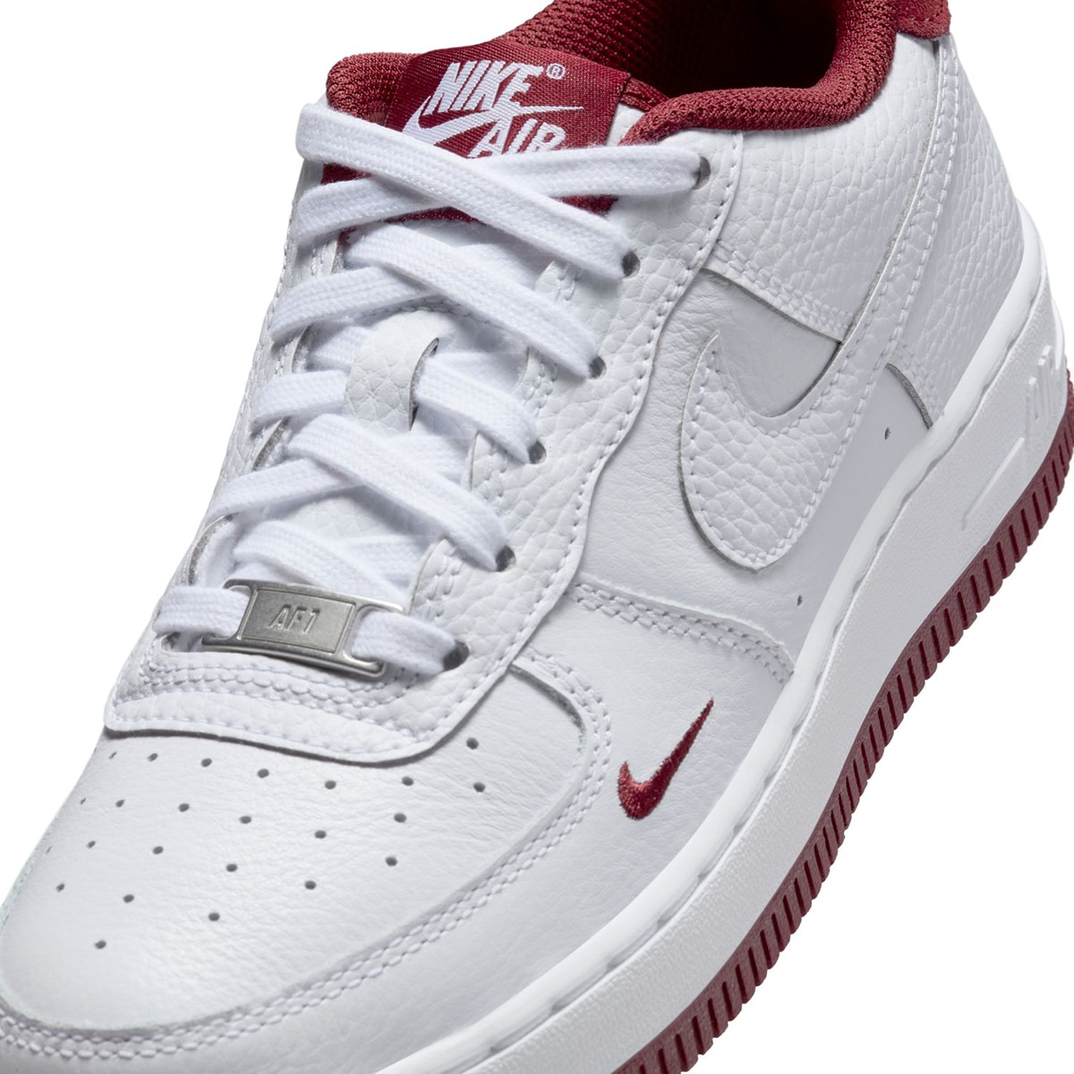 Sapatilhas Casual de Menino Air Force 1 Branco-7