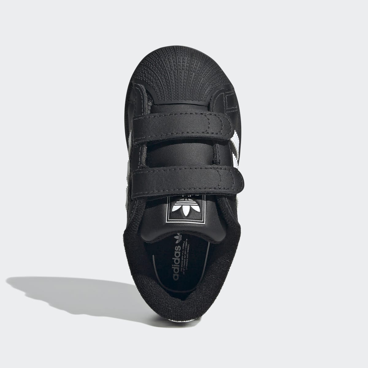 Sapatilhas Casual de Bebé Superstar II CF I Originals Preto-3
