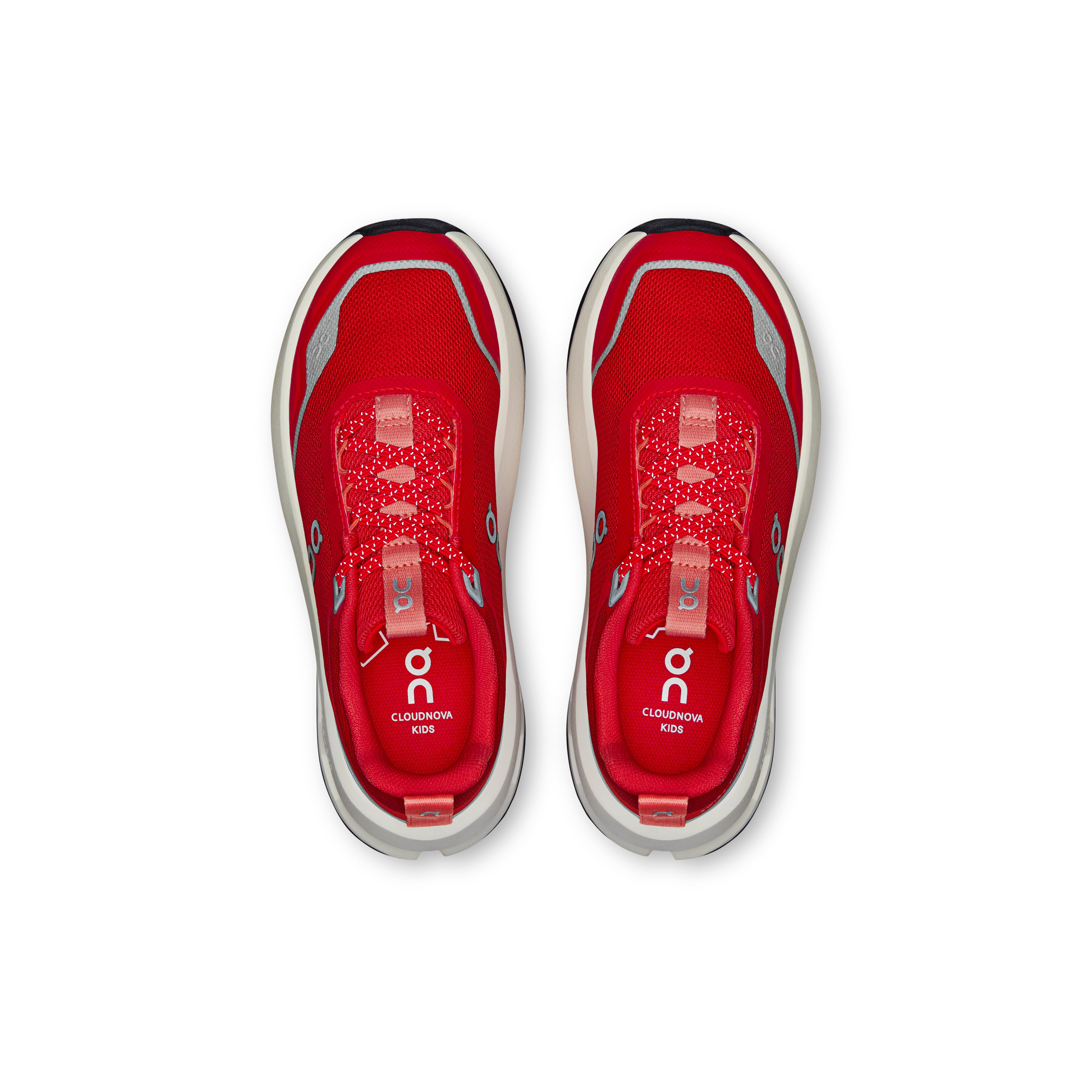 Zapatillas casual de niños Cloudnova Kids On - Rojo Rojo-2