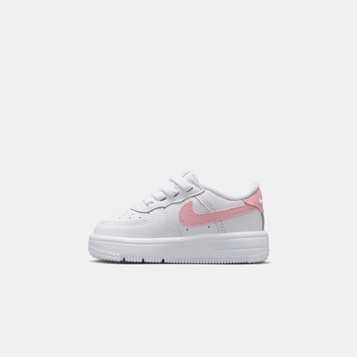 Sapatilhas Infantis Casual de Menino Force 1 Low Easyon (TD) Branco-4