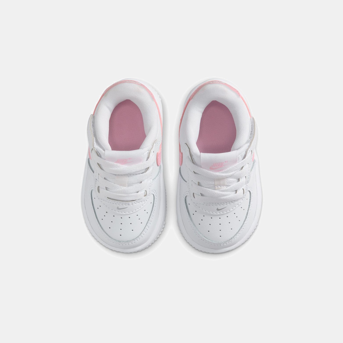 Sapatilhas Infantis Casual de Menino Force 1 Low Easyon (TD) Branco-6