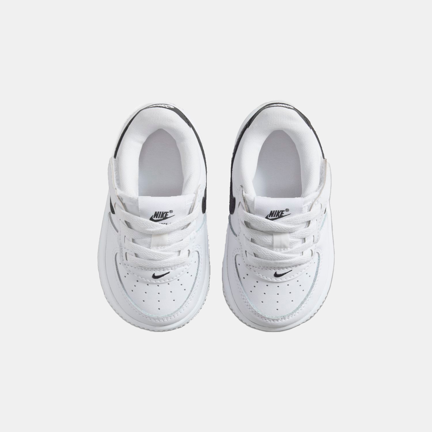 Sapatilhas Infantis Casual de Menino Force 1 Low Easyon (TD) Branco-8