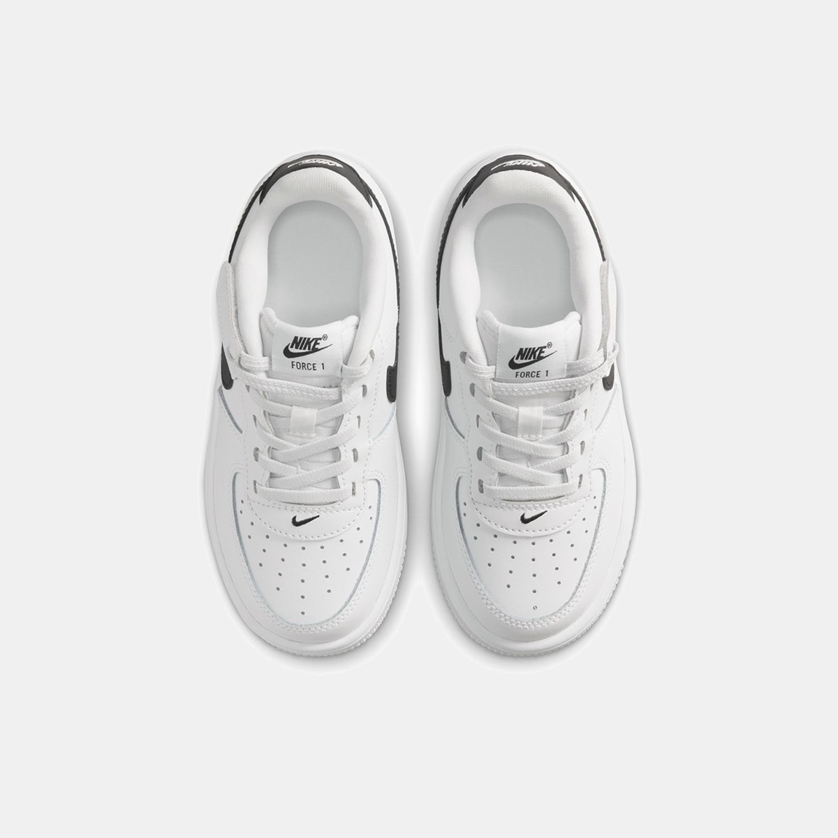 Sapatilhas Infantis Casual de Menino Force 1 Low Easyon (PS) Branco-5
