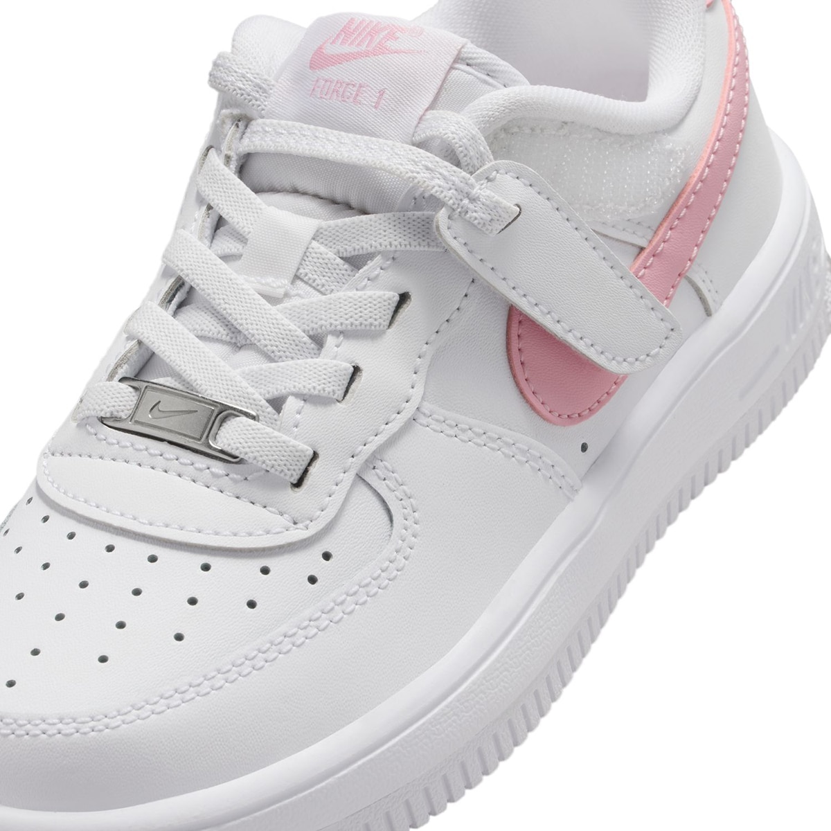 Sapatilhas Infantis Casual de Menino Force 1 Low Easyon (PS) Branco-7