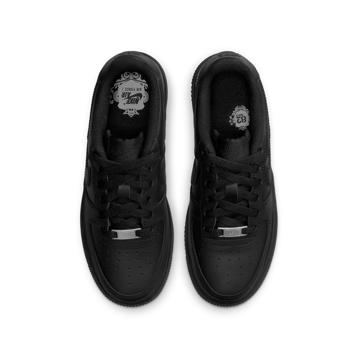 Sapatilhas Casual de Criança Air Force 1 LE Preto-3