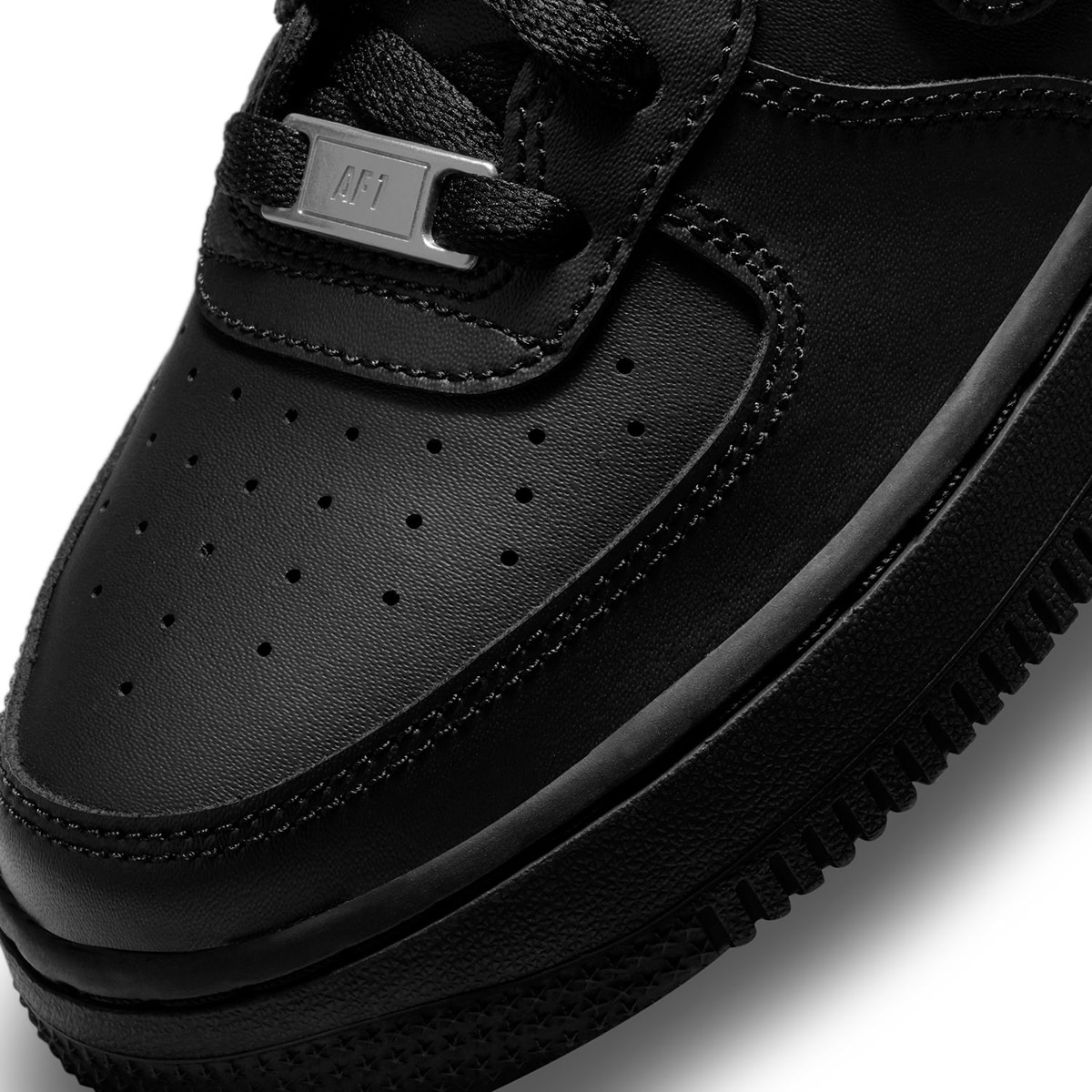 Sapatilhas Casual de Criança Air Force 1 LE Preto-7