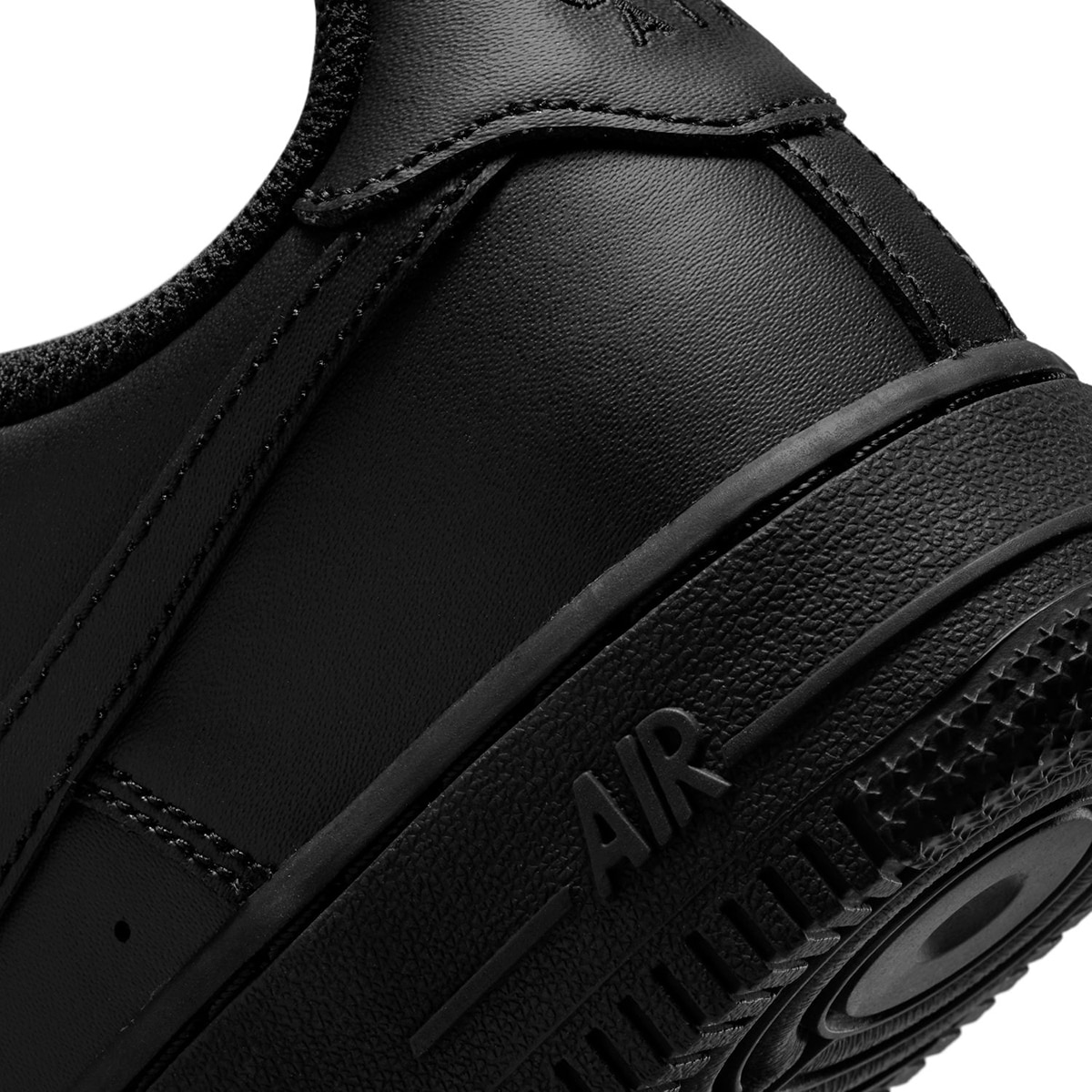 Sapatilhas Casual de Criança Air Force 1 LE Preto-8