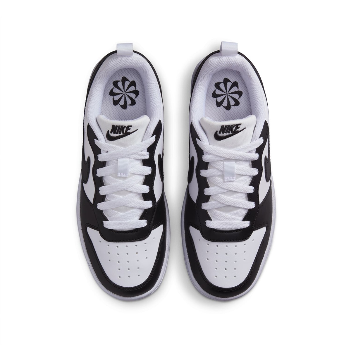 Sapatilhas Casual infantis de Menino Court Borough Low Recraft (GS) Branco-3