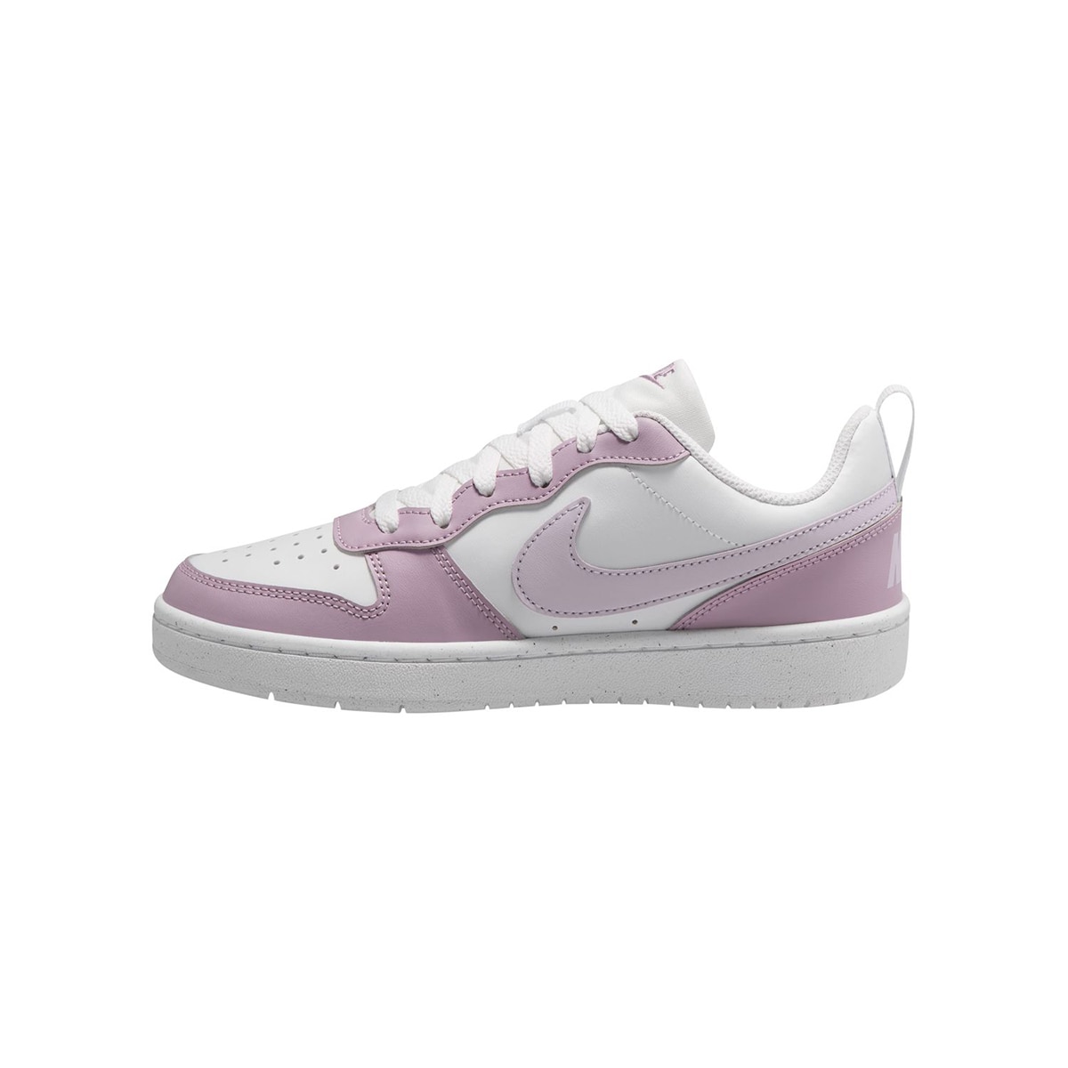 Sapatilhas Infantis Casual de Menino Court Borough Low Recraft (GS) Branco-4