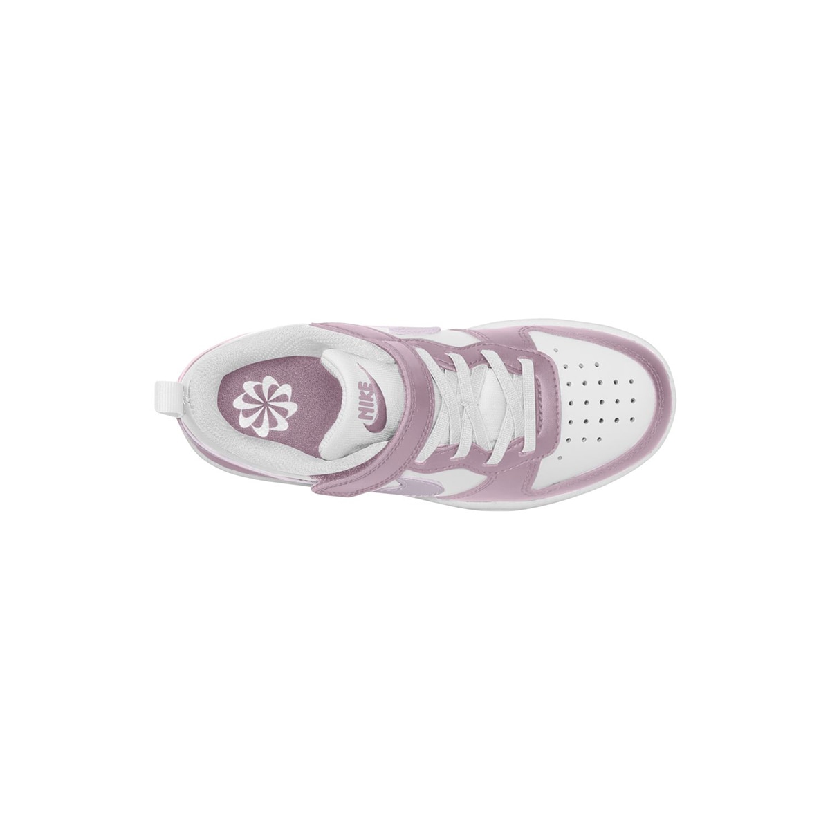 Sapatilhas Casual infantis de Menino Court Borough Low Recraft (PS) Branco-2