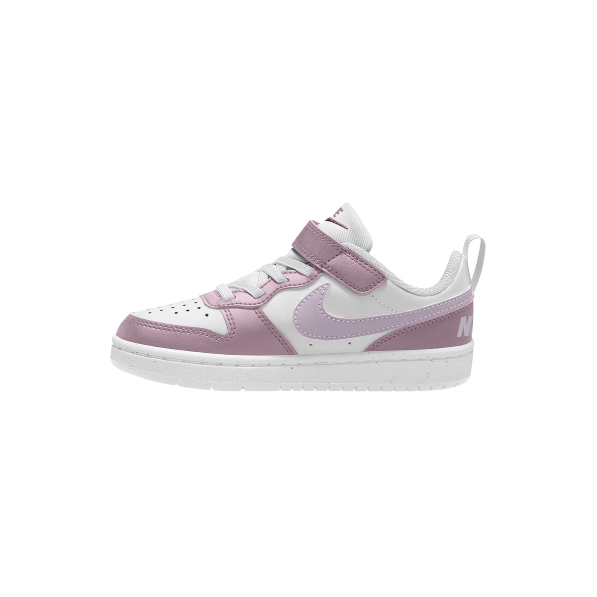 Sapatilhas Casual infantis de Menino Court Borough Low Recraft (PS) Branco-5
