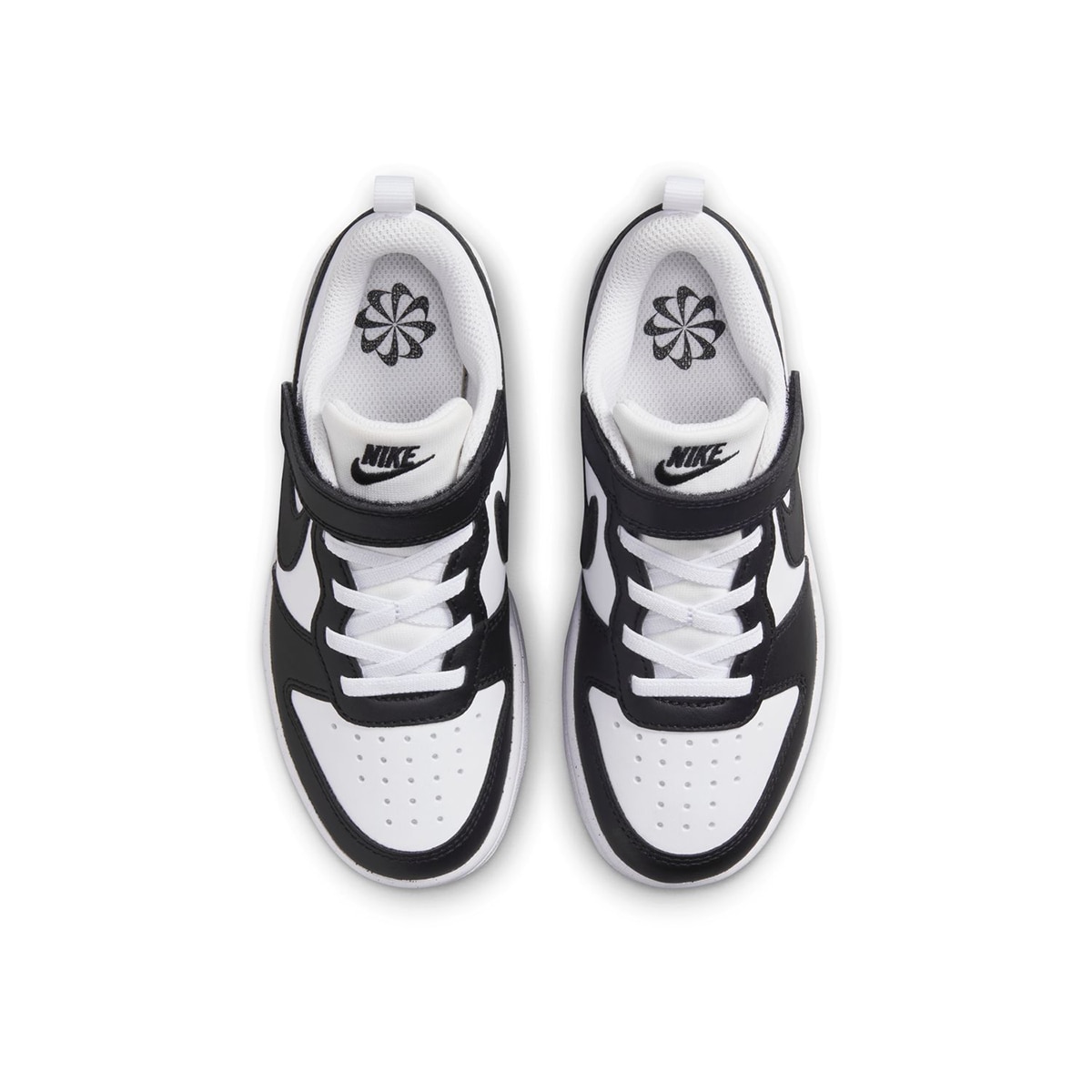 Sapatilhas Casual infantis de Menino Court Borough Low Recraft (PS) Branco-4