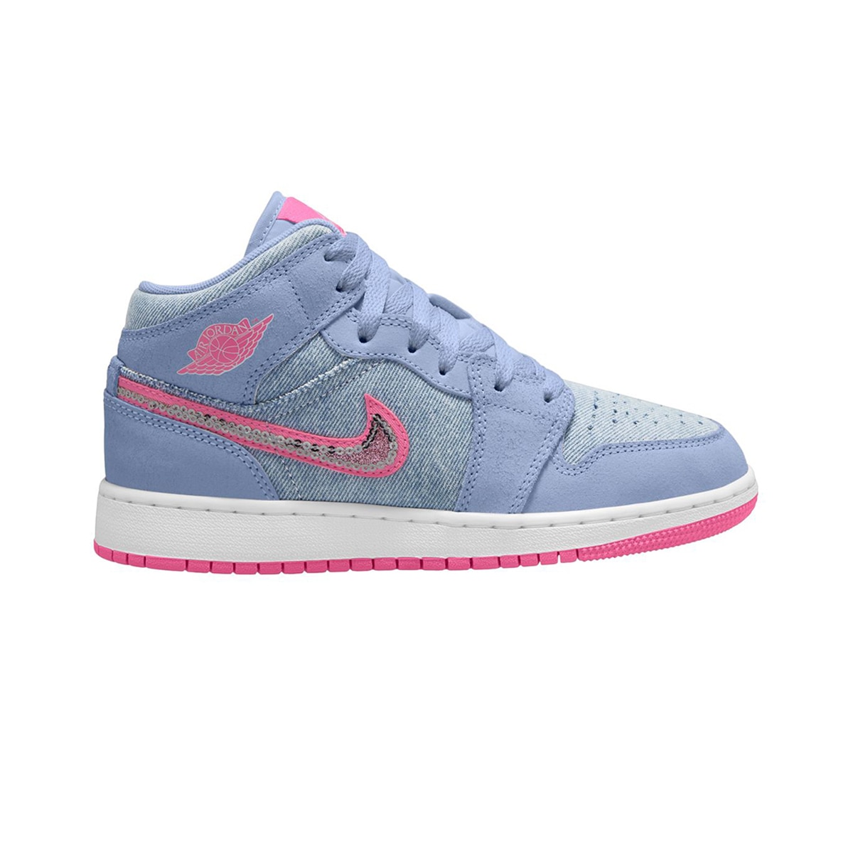 Zapatillas casual de niño AIR JORDAN 1 MI Jordan - Azul Azul-1