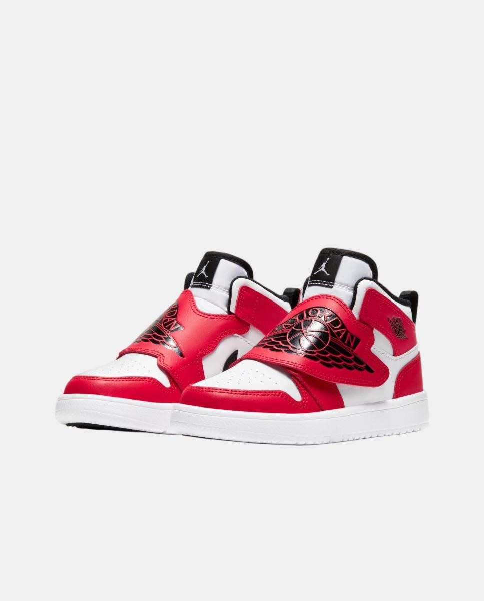 Sapatilhas de Basquetebol de Criança Sky 1 Branco / Vermelho-2