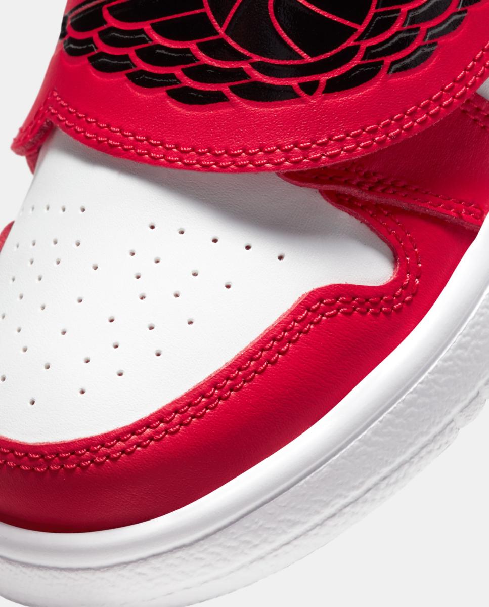 Sapatilhas de Basquetebol de Criança Sky 1 Branco / Vermelho-7