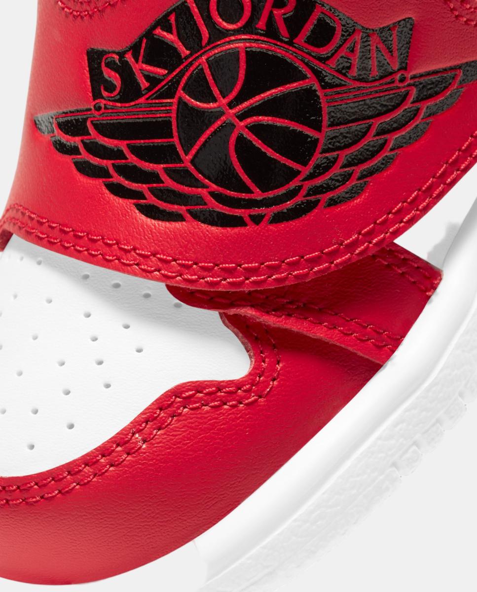 Sapatilhas de Basquetebol de Bebé Sky 1 Branco / Vermelho-7