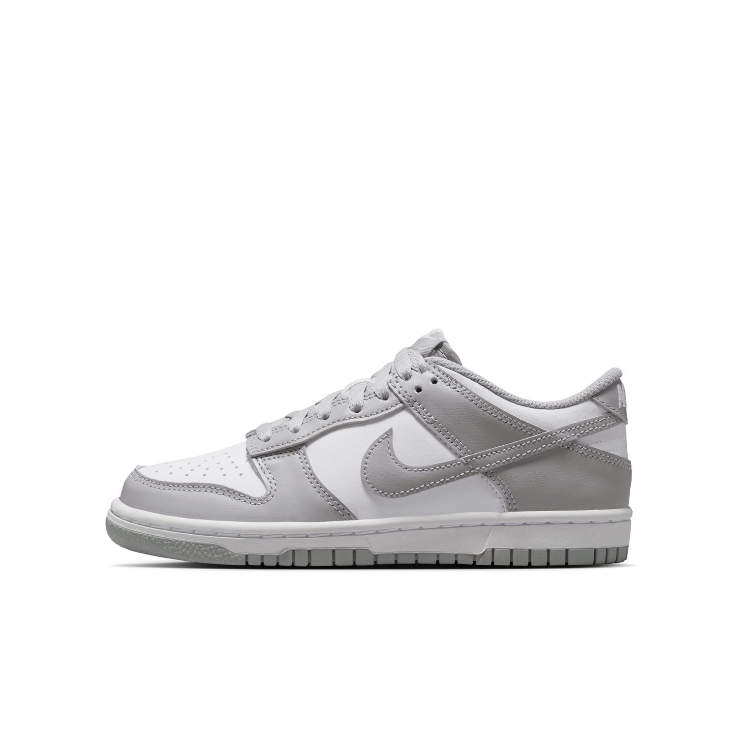 Sapatilhas de Menino Casual Dunk Low (GS) Branco-4
