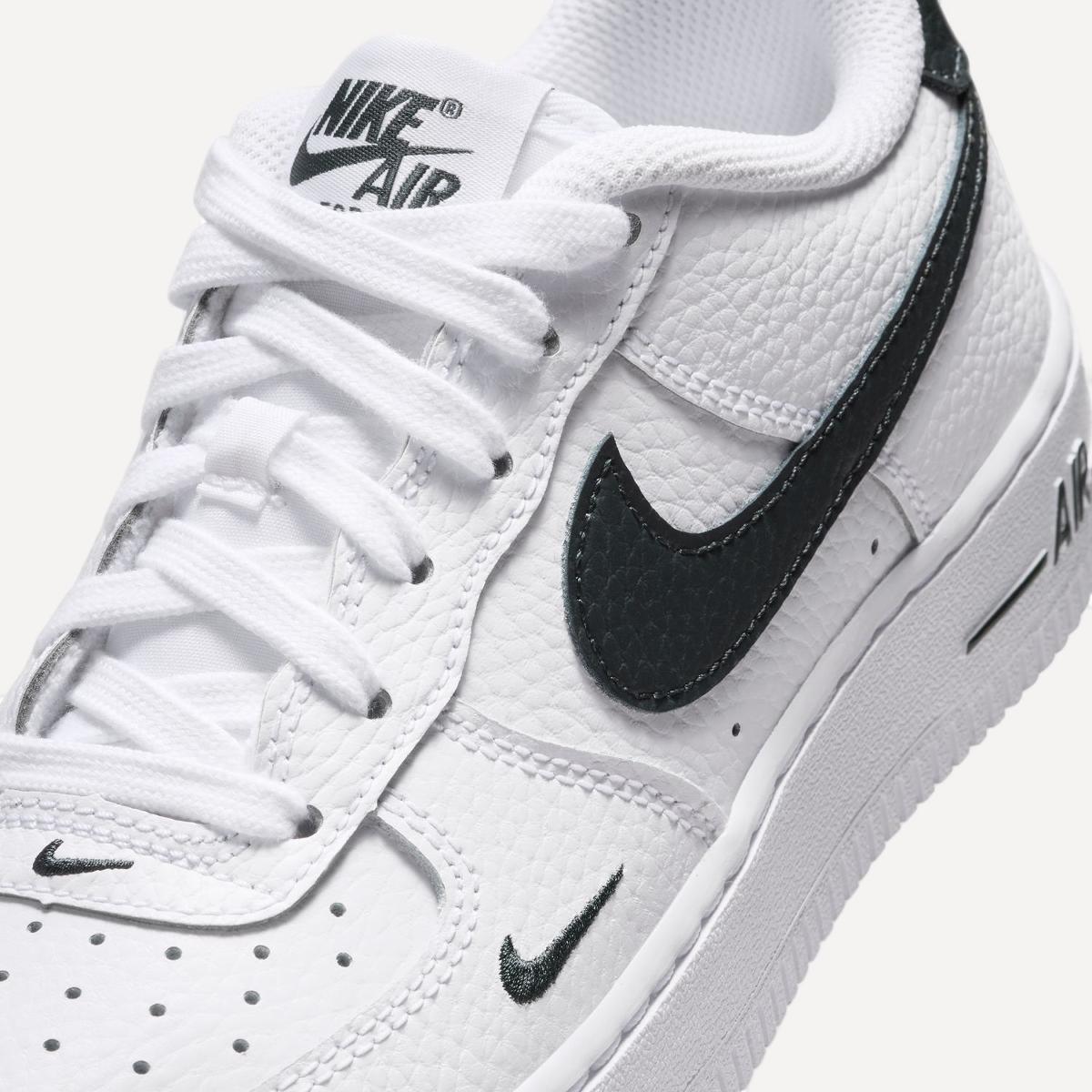 Sapatilhas Casual de Menino Air Force 1 MS (GS) Branco-9