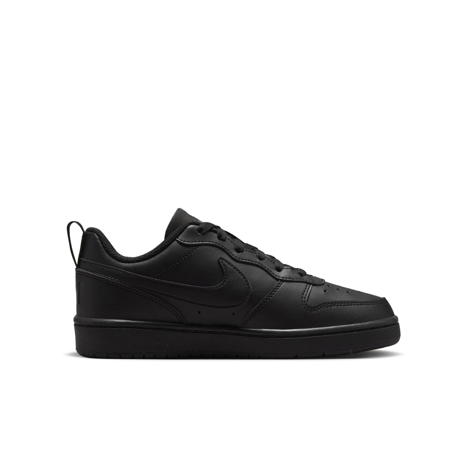 Sapatilhas de Menino Casual Court Borough Low Recraft (GS) Preto-3