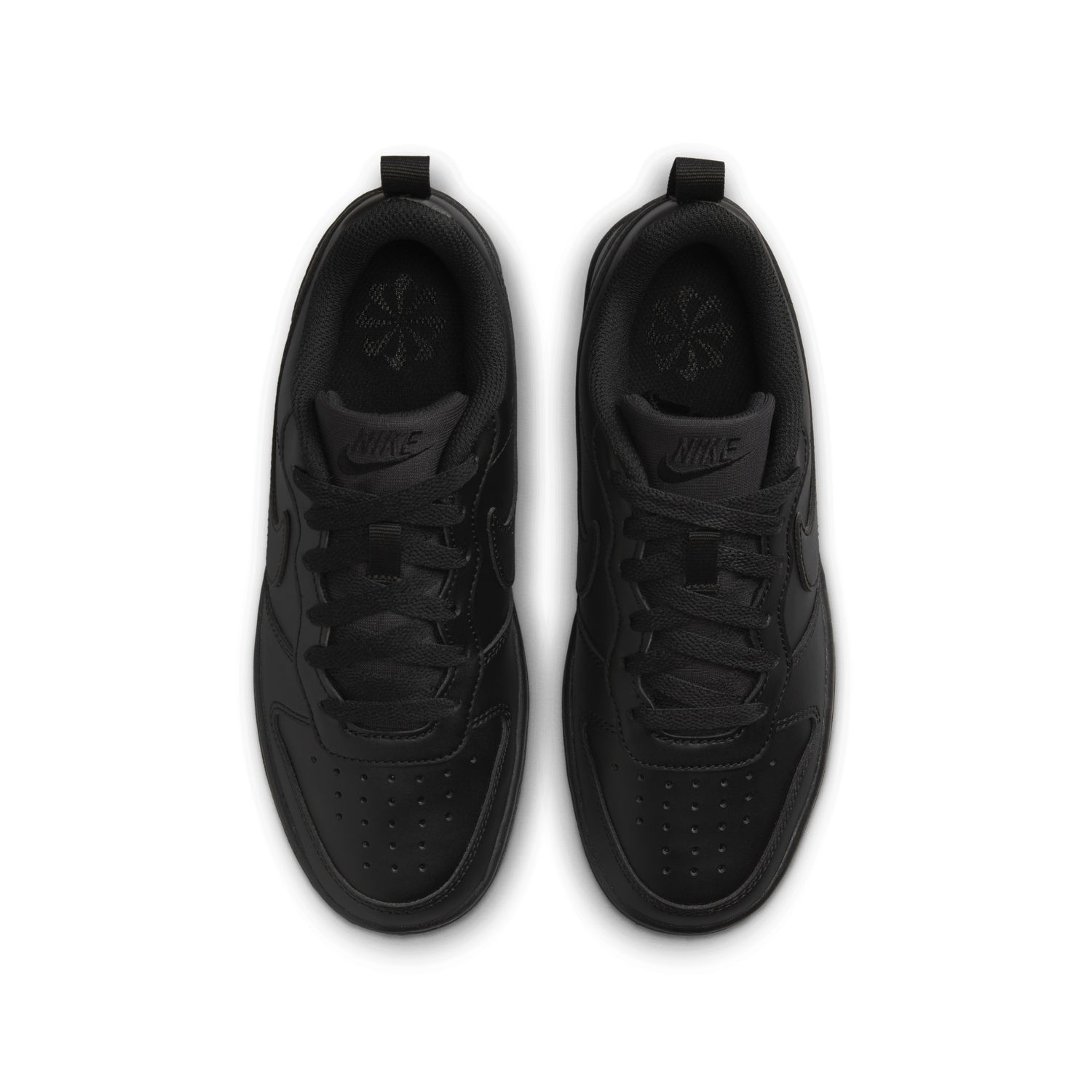 Sapatilhas de Menino Casual Court Borough Low Recraft (GS) Preto-8