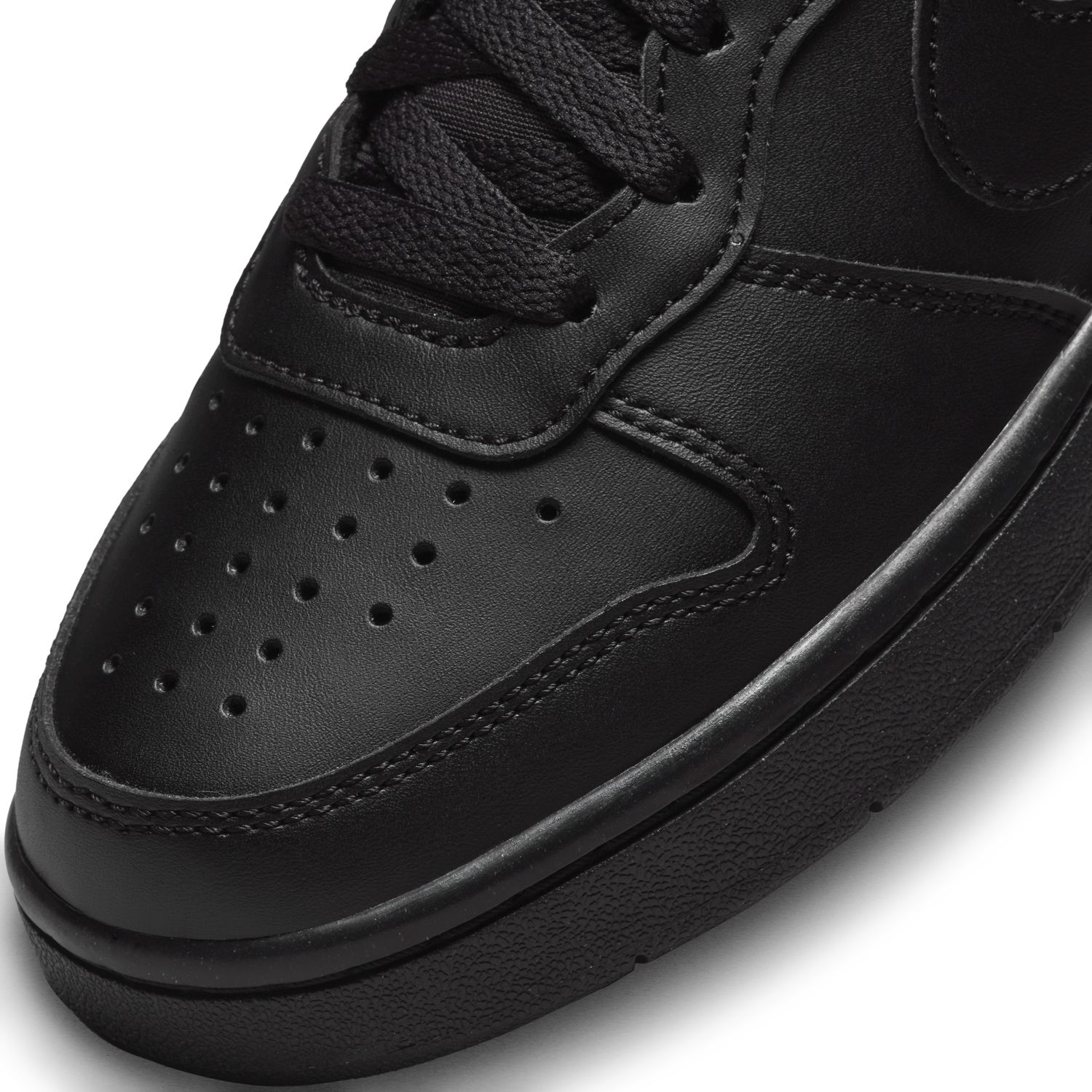 Sapatilhas de Menino Casual Court Borough Low Recraft (GS) Preto-9