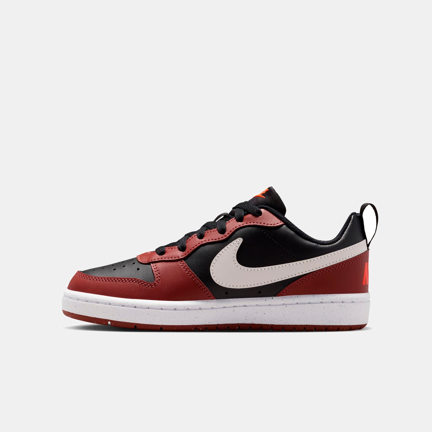 Sapatilhas Casual de Menino Court Borough Low Recraft (GS) Preto-4