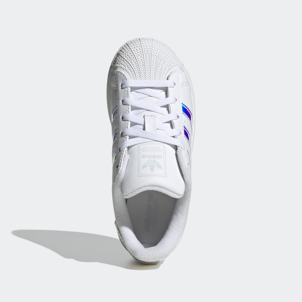 Sapatilhas Superstar de Criança Originals Branco-3