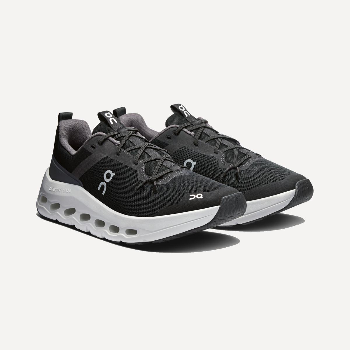 Zapatillas Casual Niños Cloudleap ON - Negro Negro-8