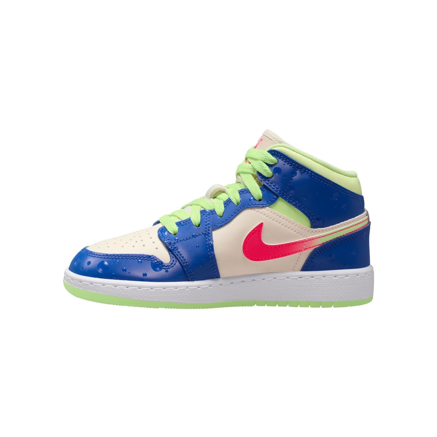 Sapatilhas Casual de Criança Air Jordan 1 Mid SE (GS) Azul-2