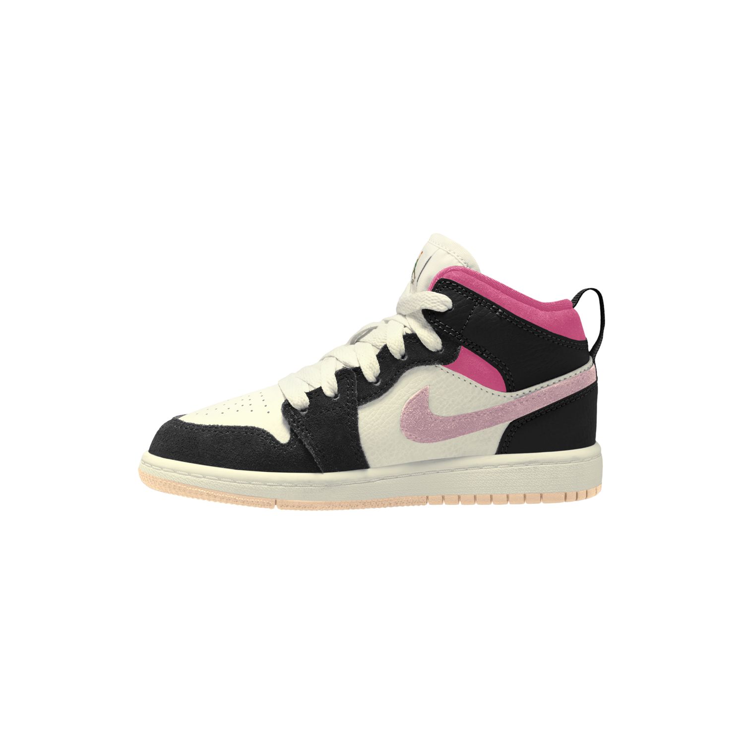 Sapatilhas de Casual de Criança JORDAN 1 MID SE (PS) Nike Preto-2