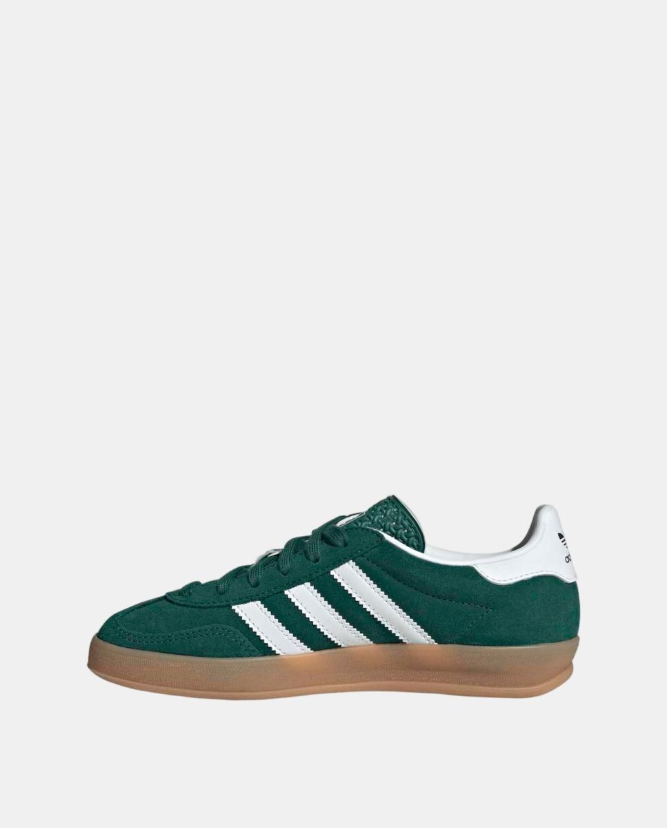 Sapatilhas de Casual de criança GAZELLE INDOOR J Adidas Verde-4